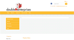 Desktop Screenshot of doublehenterprises.com